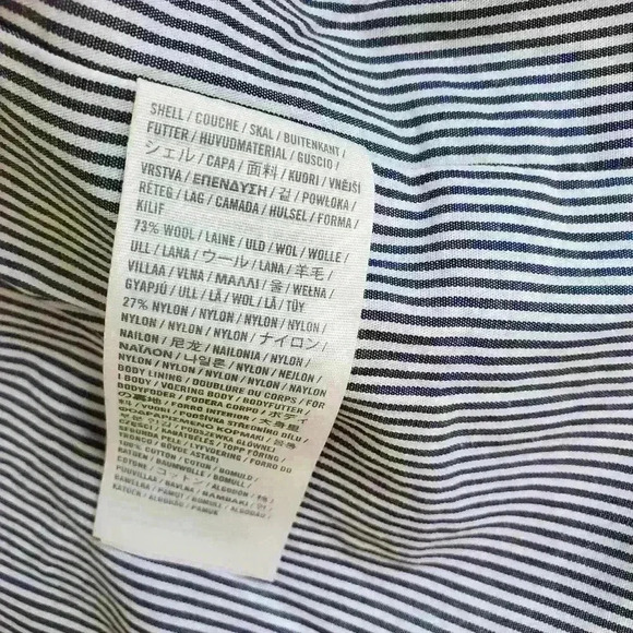 Abercrombie & Fitch navy wool blazer size large. - Picture 11 of 13